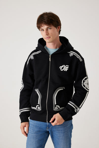 קפוצ'ון פול זיפ רקום