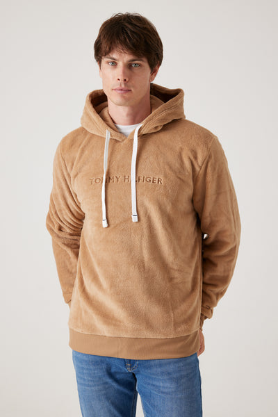 קפוצ'ון פליז - חום