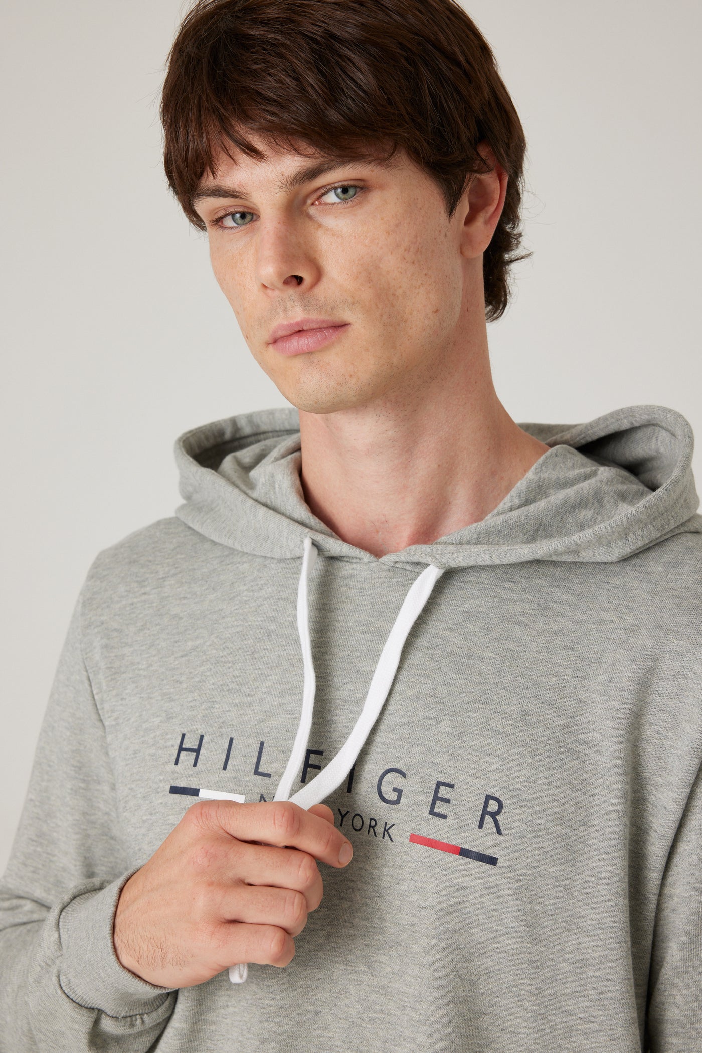 קפוצ'ון דק -אפור