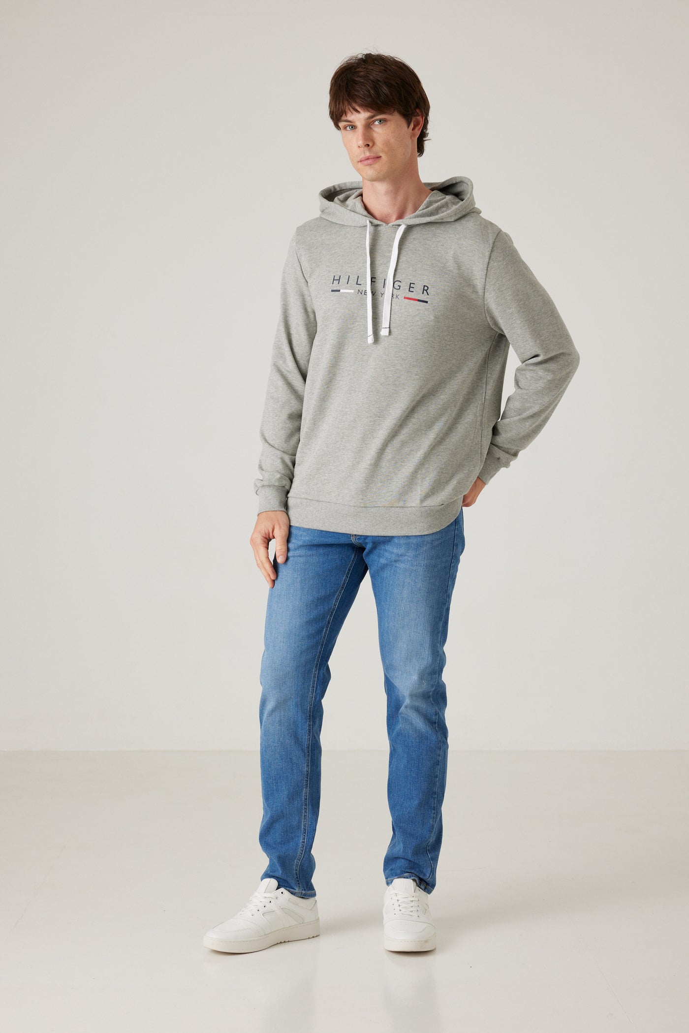 קפוצ'ון דק -אפור