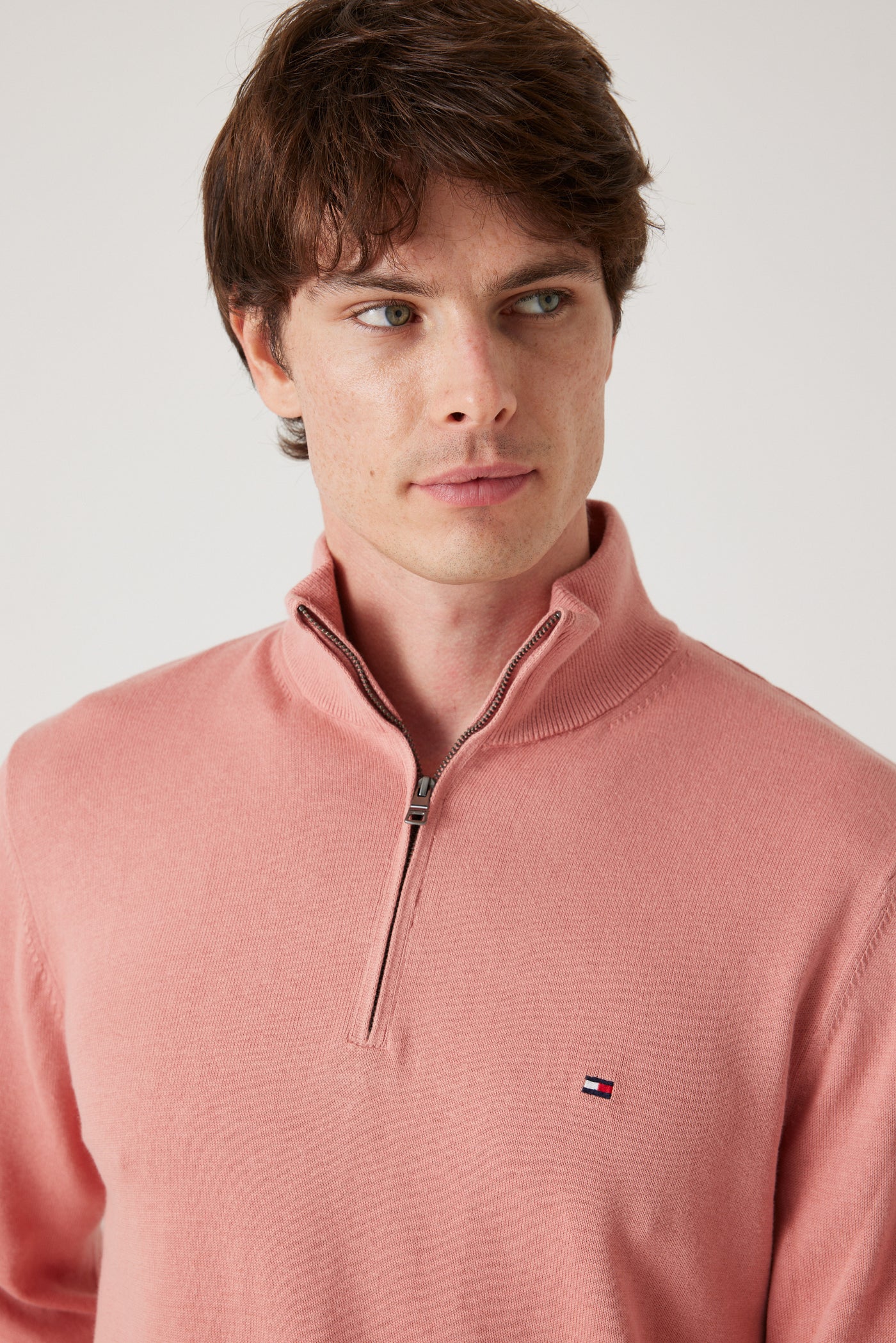 סריג חצי זיפ - אפרסק