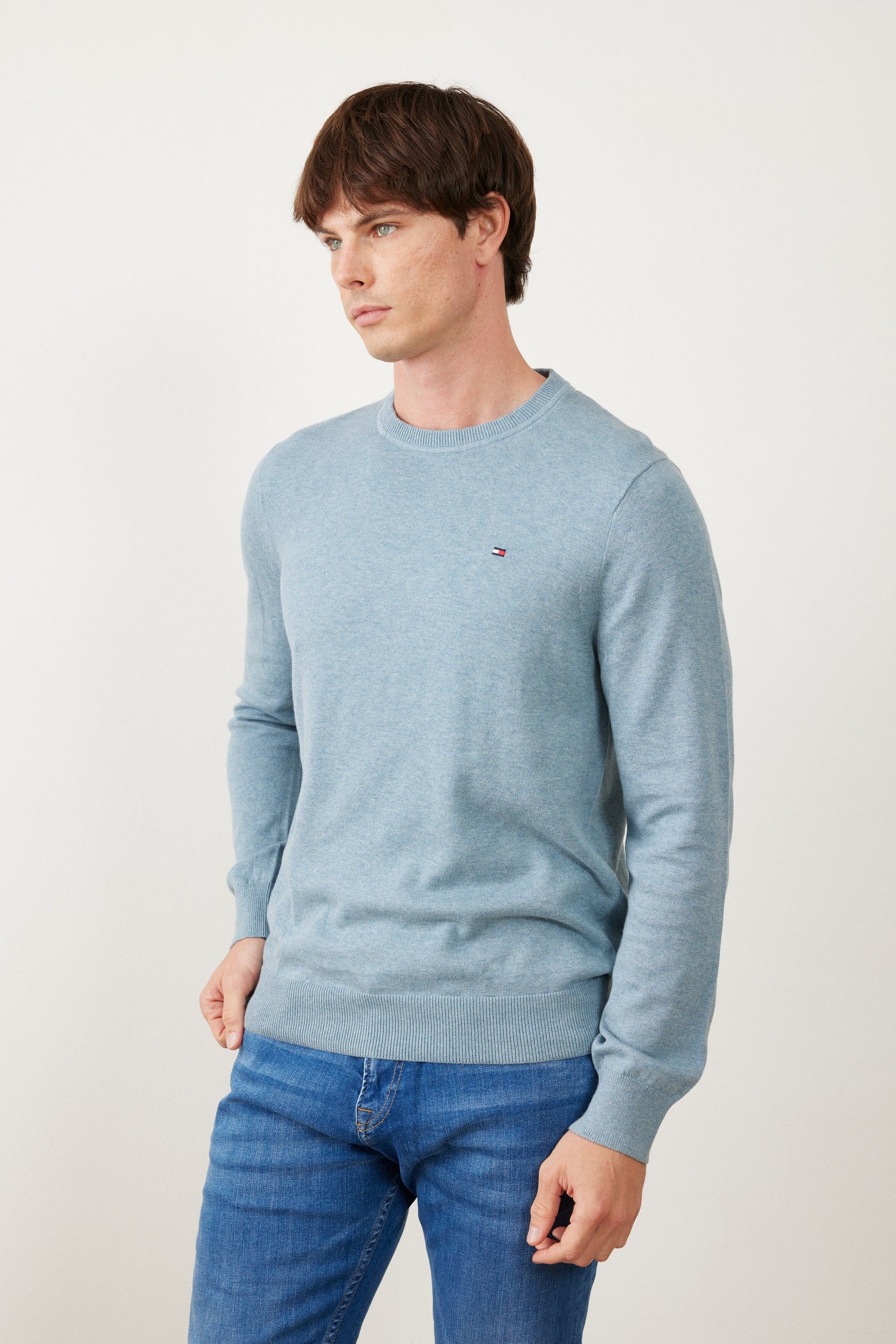 סריג בגזרת SLIM - אינדיגו בהיר