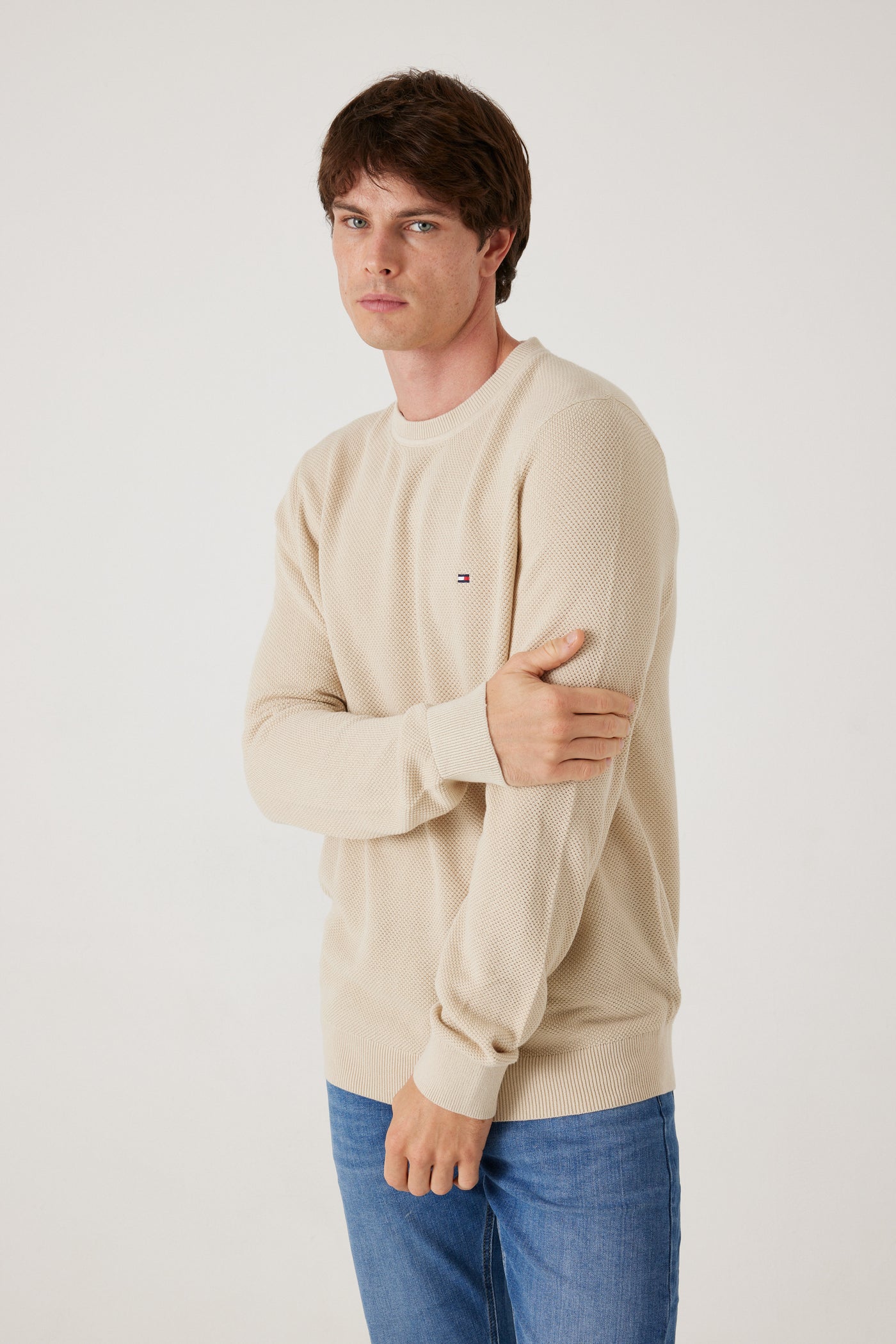 סריג קלאסי - שמנת