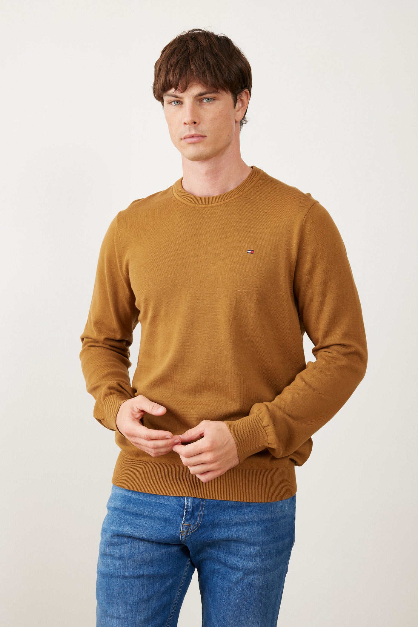 סריג בגזרת SLIM - חום