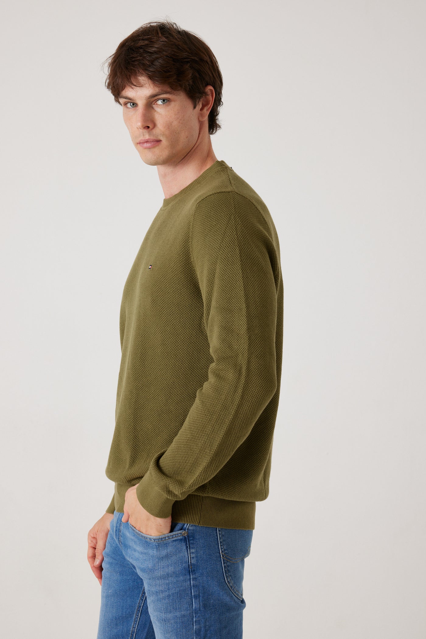 סריג קלאסי - זית