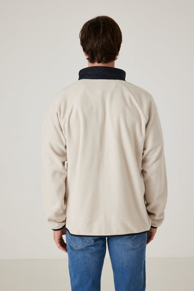 מעיל פליז לגברים Fast Trek™ - אבן