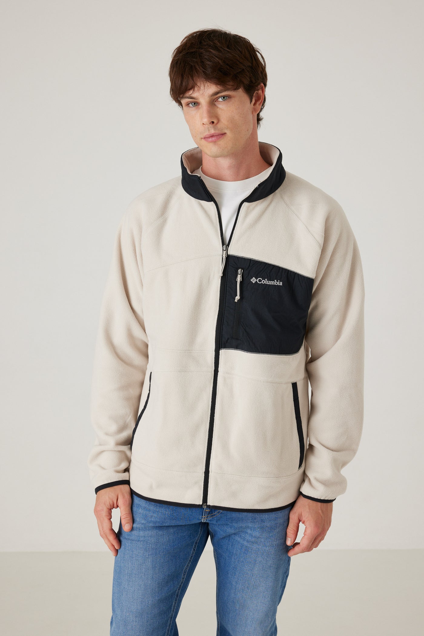 מעיל פליז לגברים Fast Trek™ - אבן