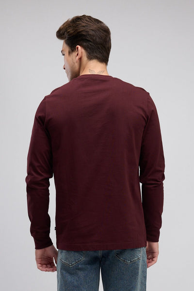 טי שירט ארוכה עם לוגו המותג ו-Nautica רקום לגברים