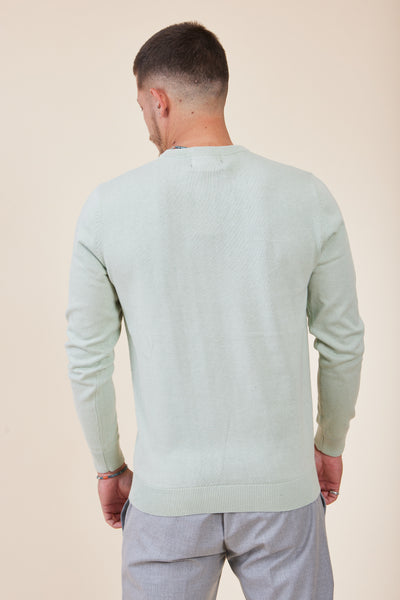 סריג בגזרת SLIM - ירוק מנטה