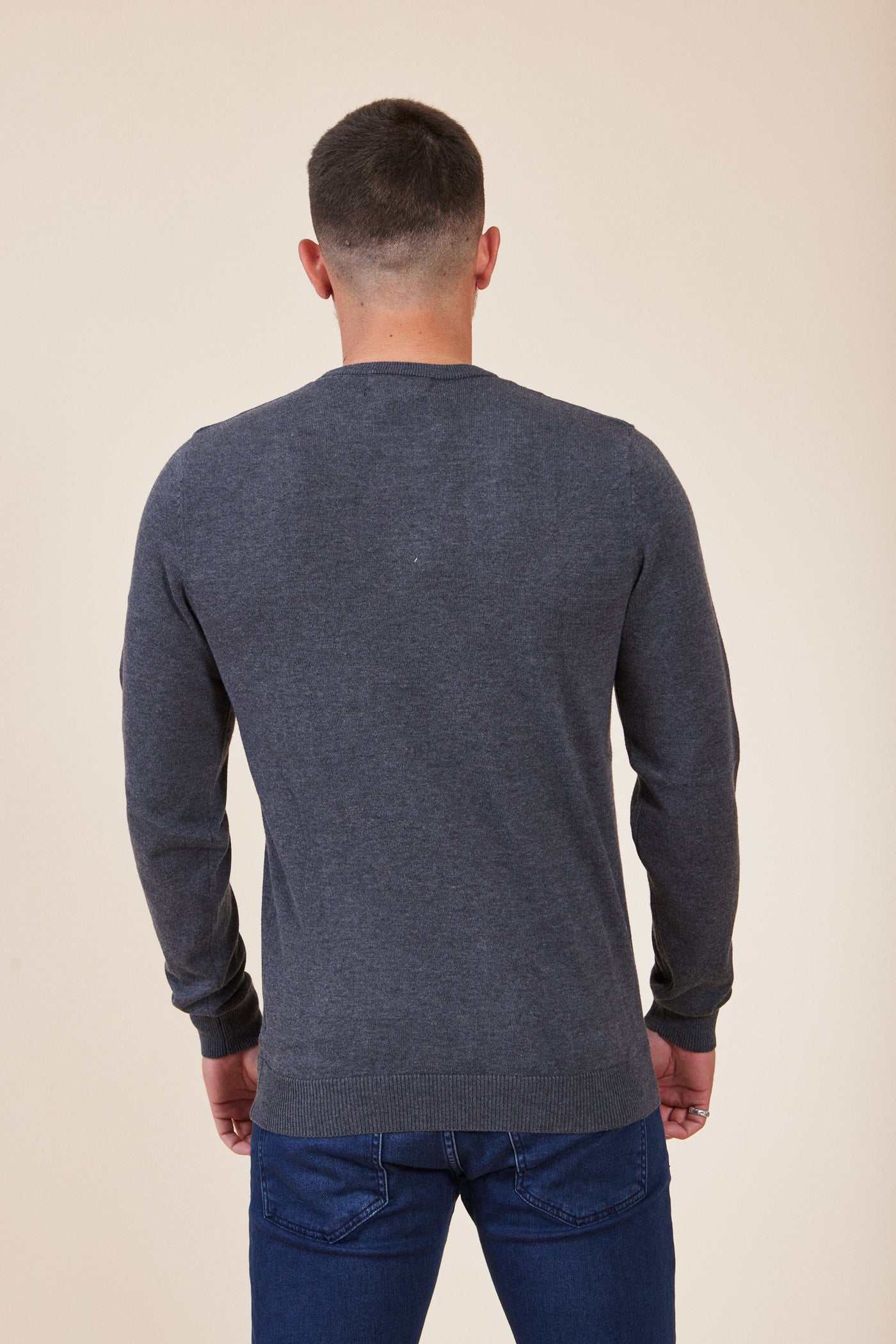 סריג בגזרת SLIM - אפור