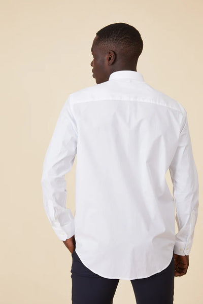 חולצה אוקספורד מכופתרת גזרת SLIM שרוול ארוך