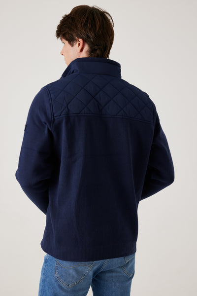 ג'קט מרופד לגבר - נייבי