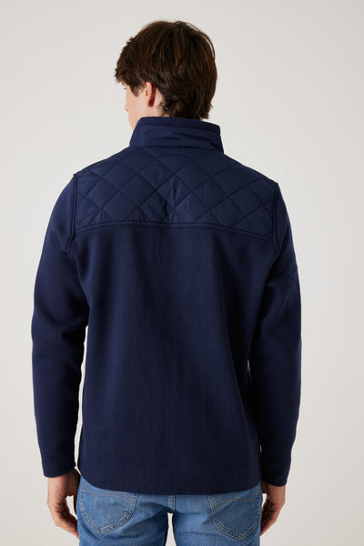 ג'קט מרופד לגבר - נייבי