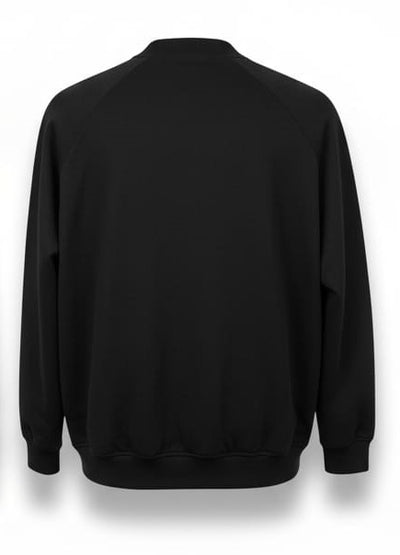 קפוצ'ון קלאסי עם רוכסן - שחור