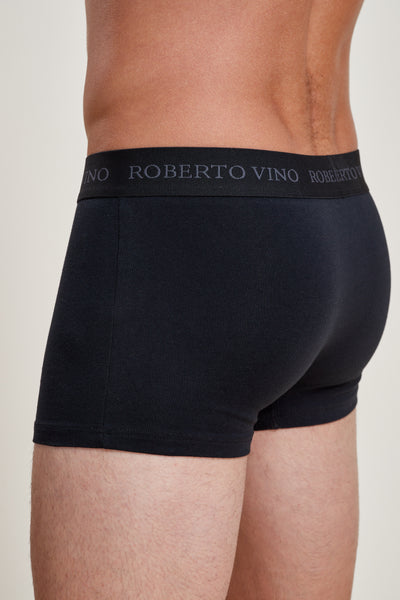 תחתוני בוקסר בצבע שחור