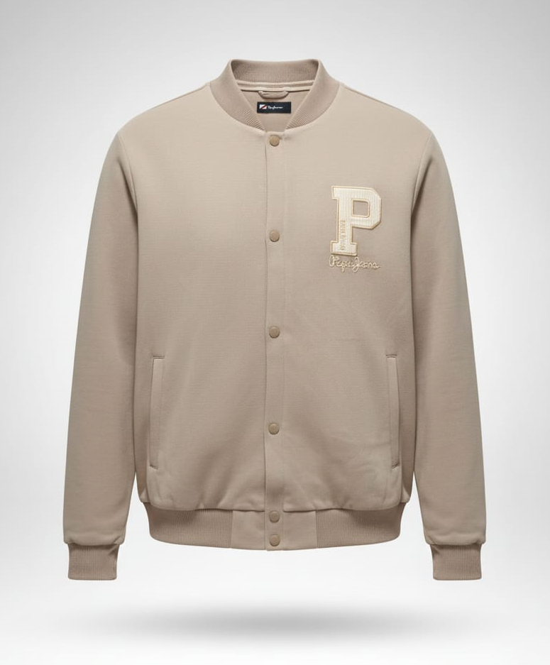 ג'קט עם רקמה - בז'