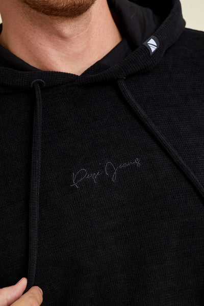 קפוצ'ון בצבע שחור