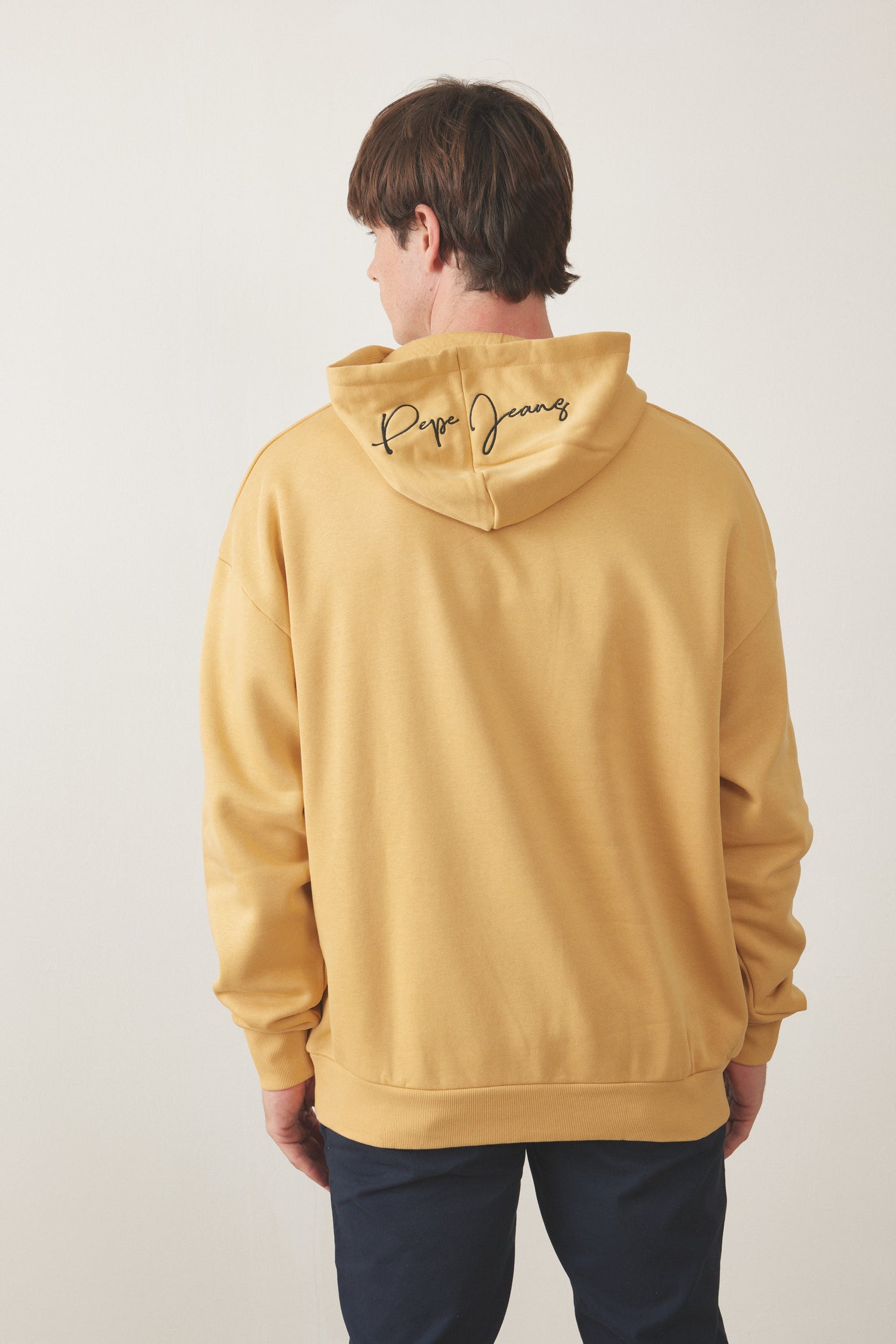 קפוצ'ון עם כיסים - חרדל