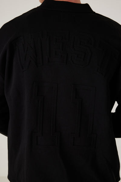 ג'קט עם כיסים - שחור