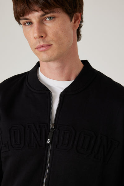 ג'קט עם כיסים - שחור