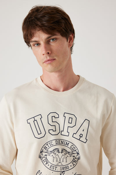 טישרט שרוול ארוך - לבן