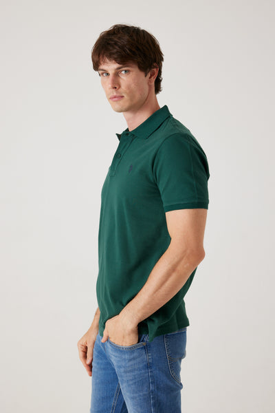פולו שרוול קצר - ירוק