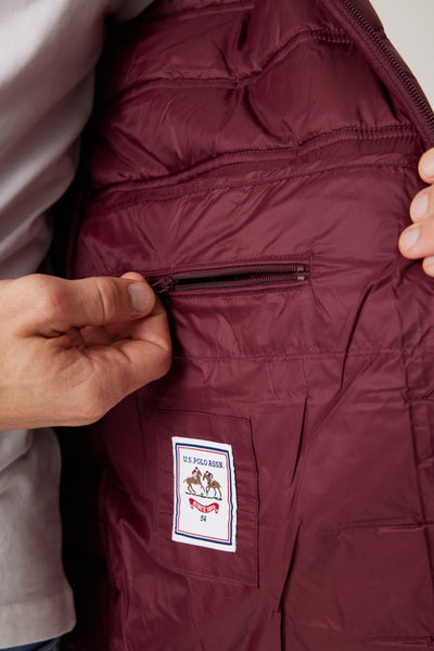 מעיל URBAN - בורדו