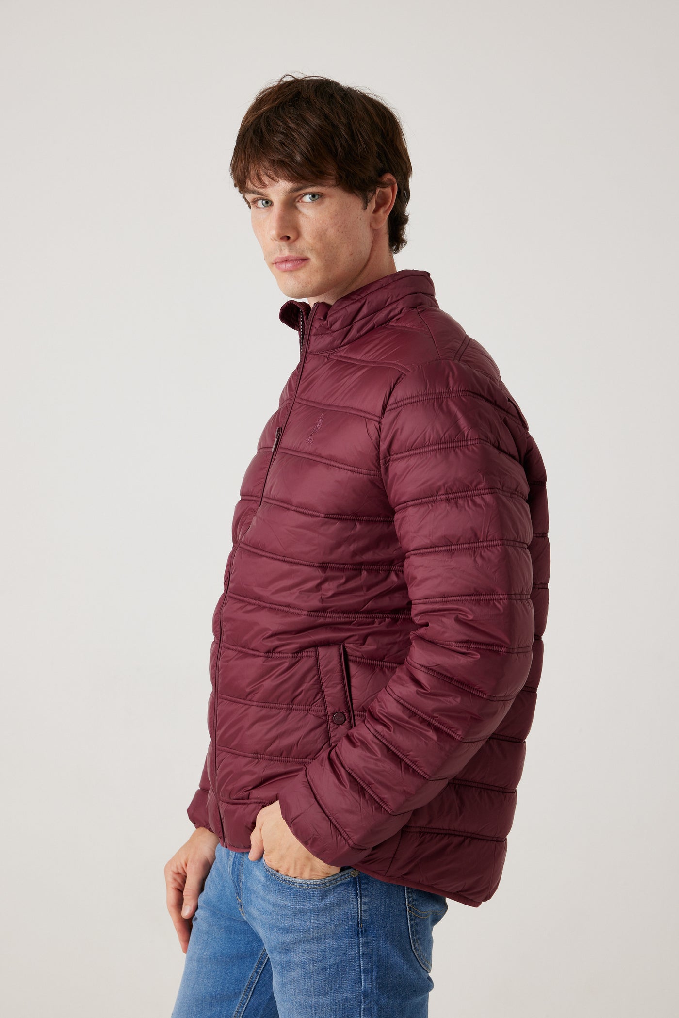 מעיל URBAN - בורדו
