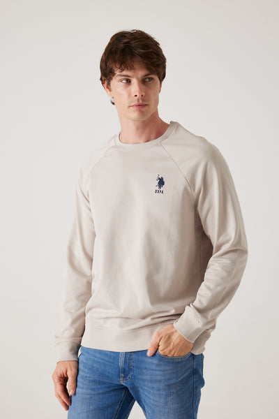 סווטשירט קאלסי  - בצבע בז'