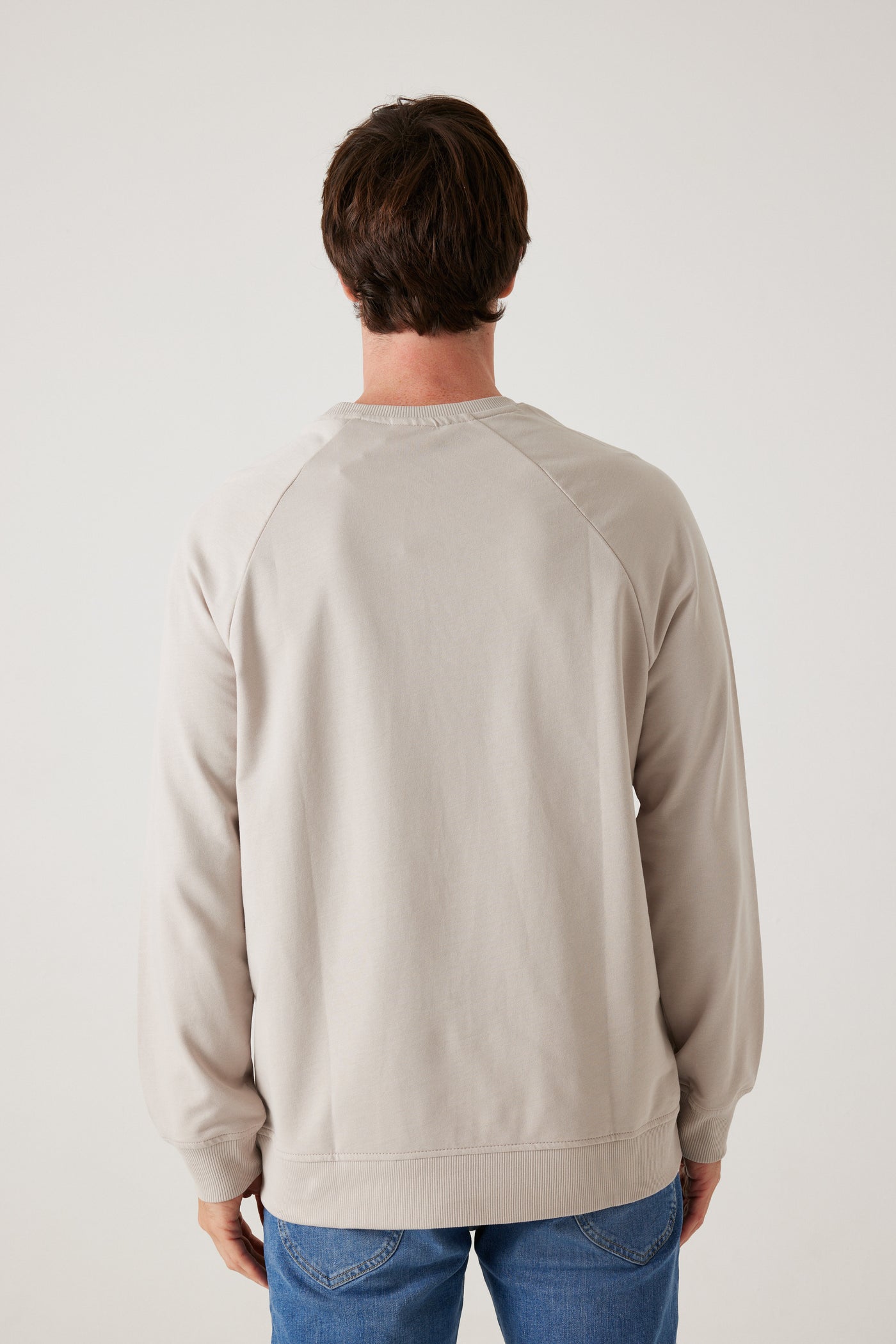 סווטשירט קאלסי  - בצבע בז'