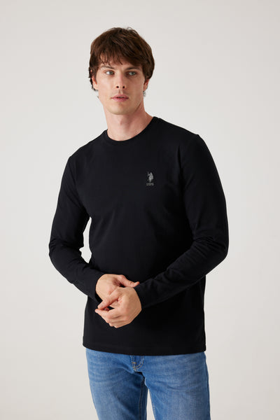 טישרט שרוול ארוך - שחור