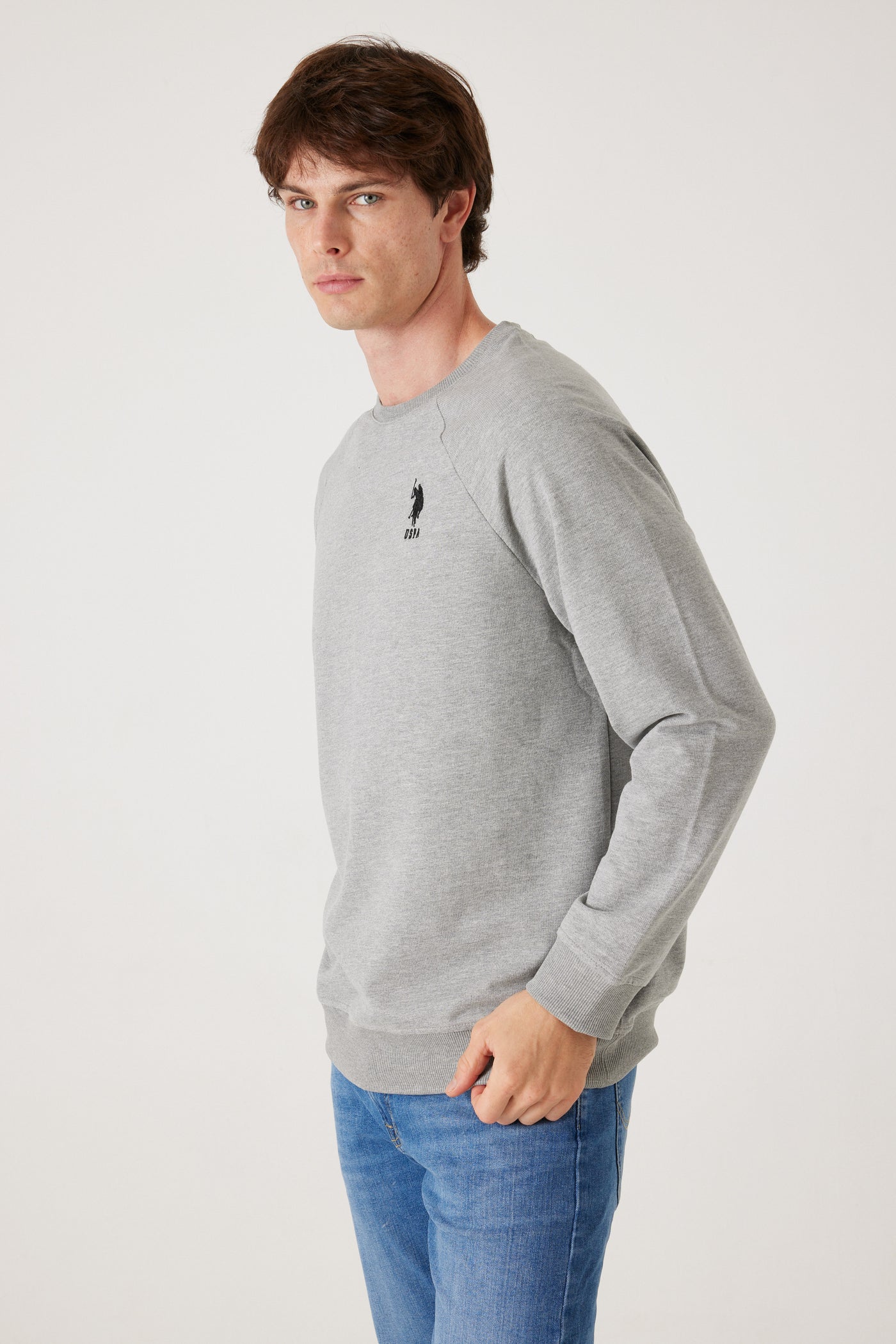 טישרט שרוול ארוך - אפור