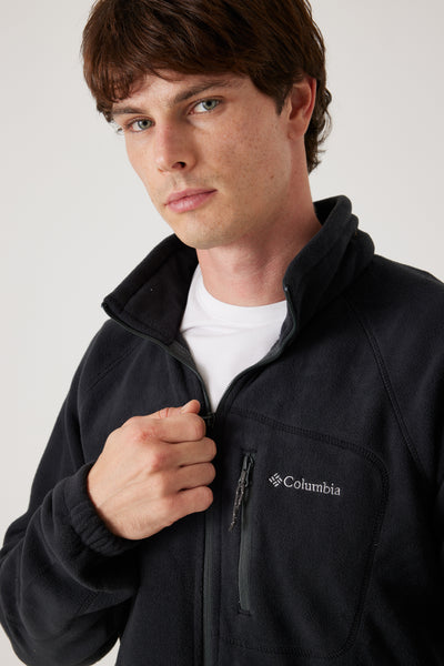 ג'קט פליז - שחור