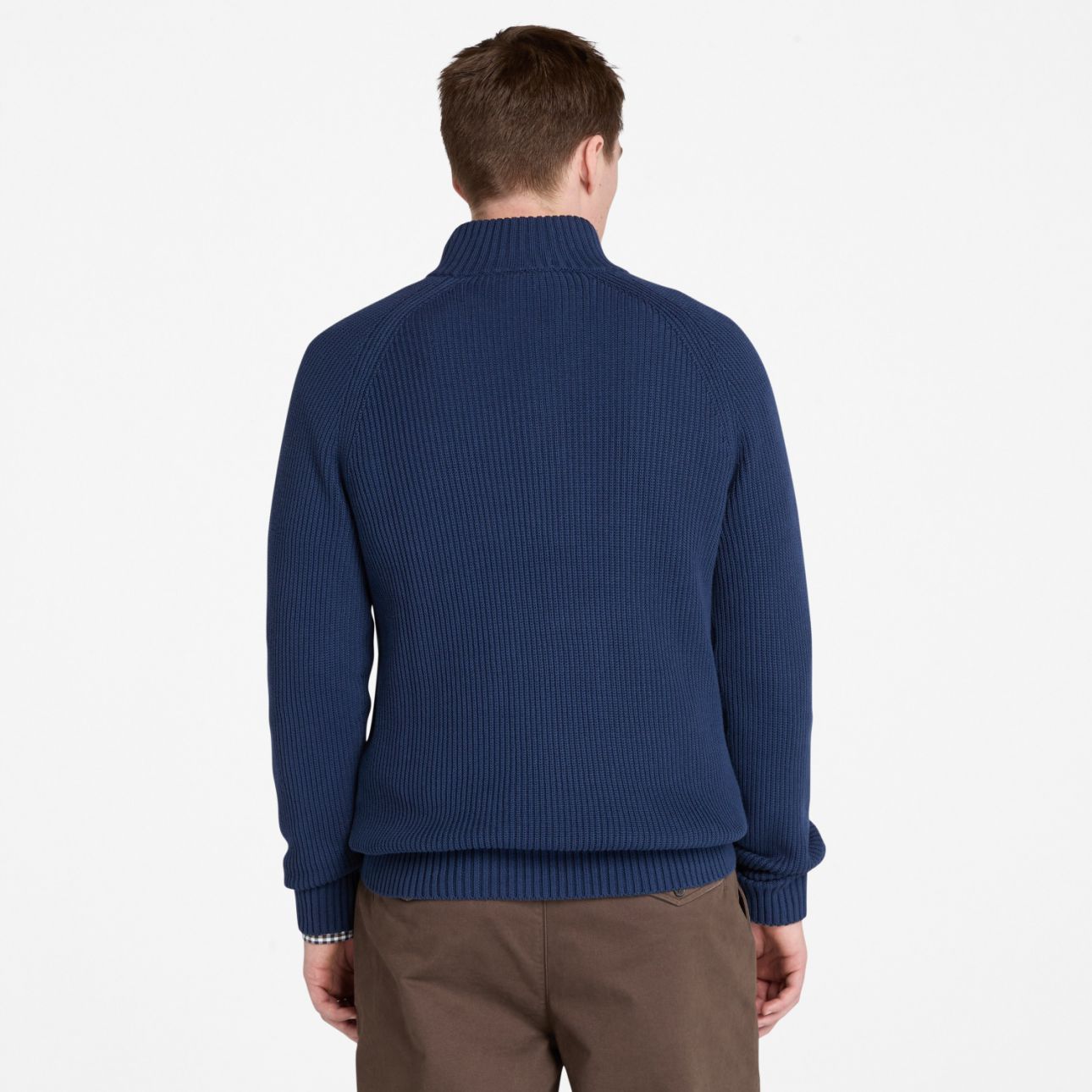 סוודר Williams River עם רוכסן - נייבי