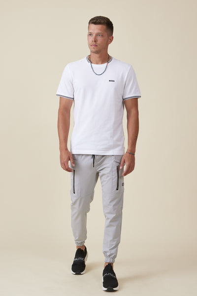 מכנס ארוך ניילון בצבע אפור