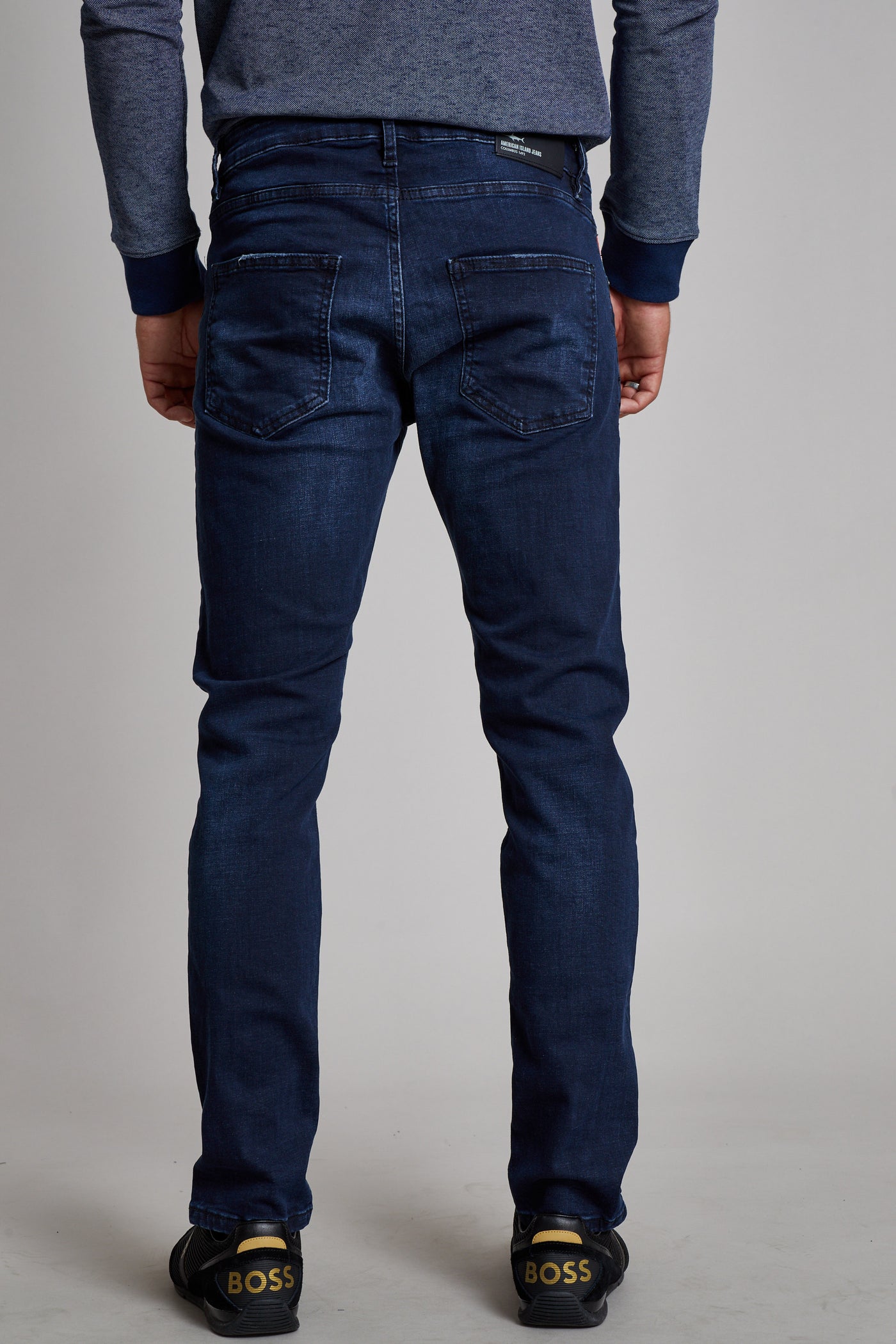 מכנס ג'ינס סלים TU בצבע כחול 1