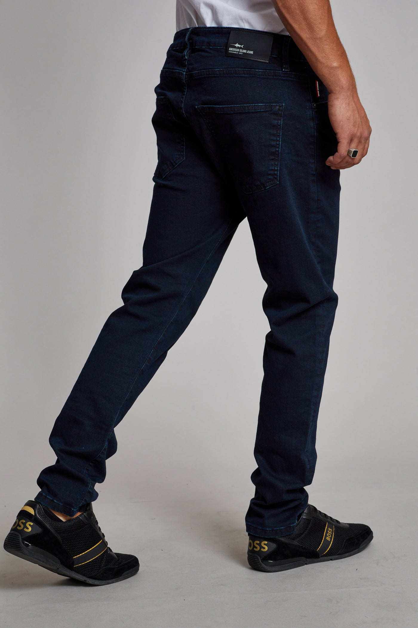מכנס ג'ינס סלים TU בצבע כחול 2