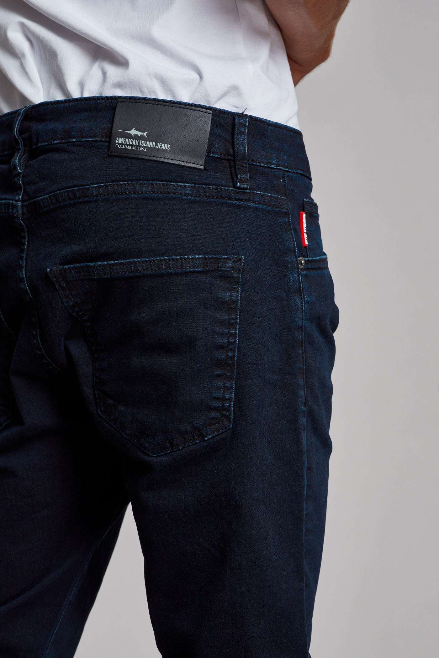 מכנס ג'ינס סלים TU בצבע כחול 2