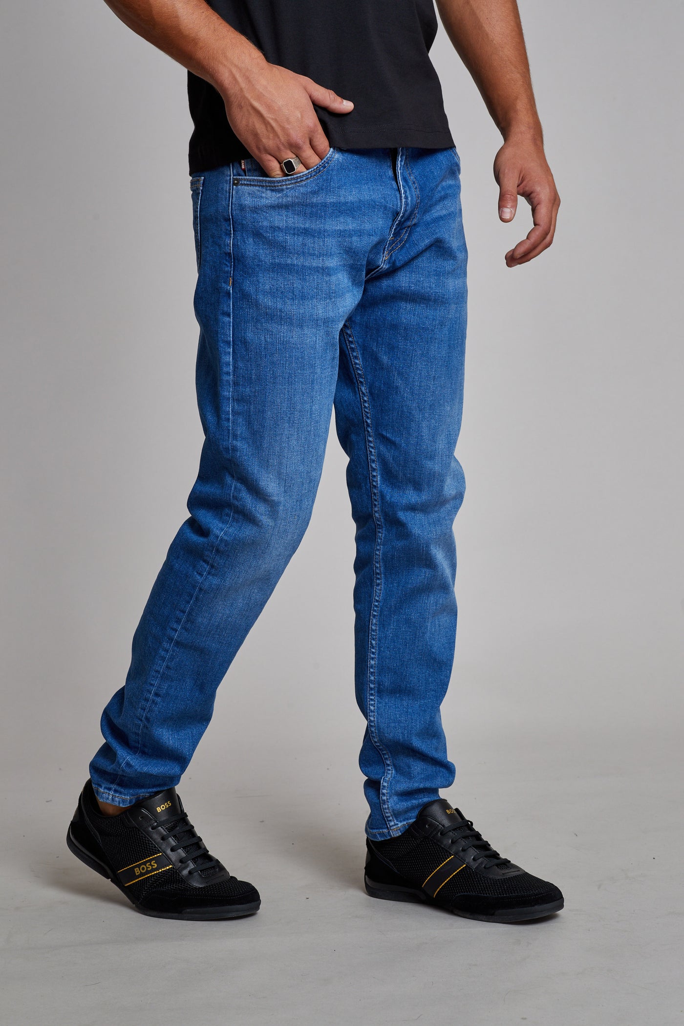 מכנס ג'ינס סלים TU בצבע כחול 3