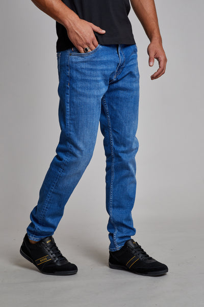 מכנס ג'ינס סלים TU בצבע כחול 3