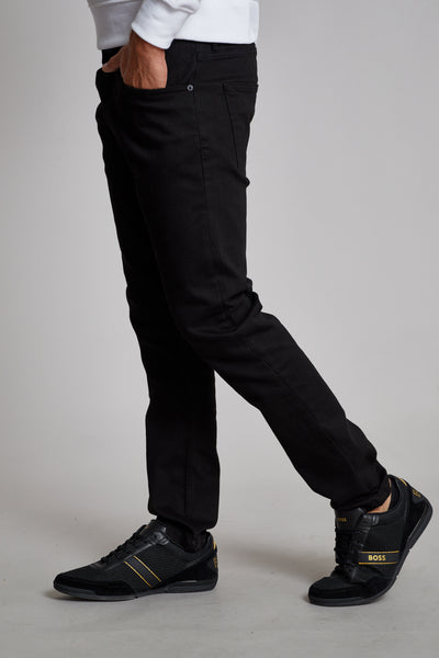 מכנס ג'ינס סלים ZO בצבע שחור