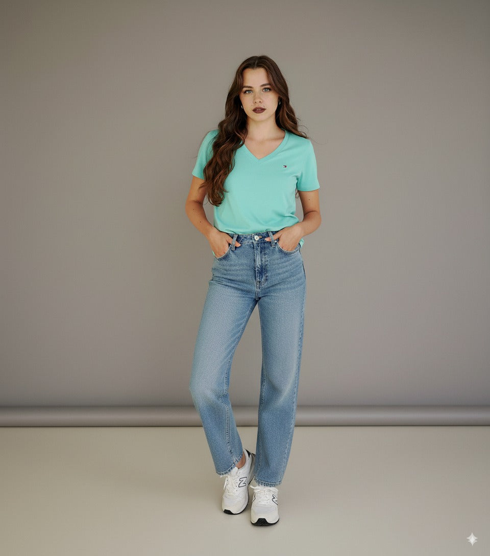 ג’ינס Straight Fit לנשים – CALVIN KLEIN