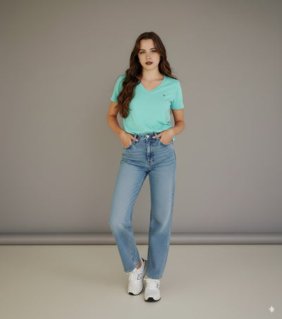 ג’ינס Straight Fit לנשים – CALVIN KLEIN