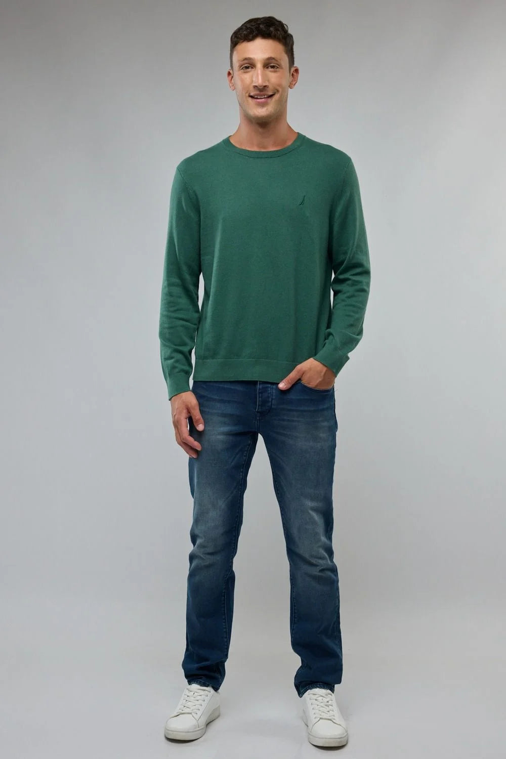 סוודר אלגנטי - ירוק