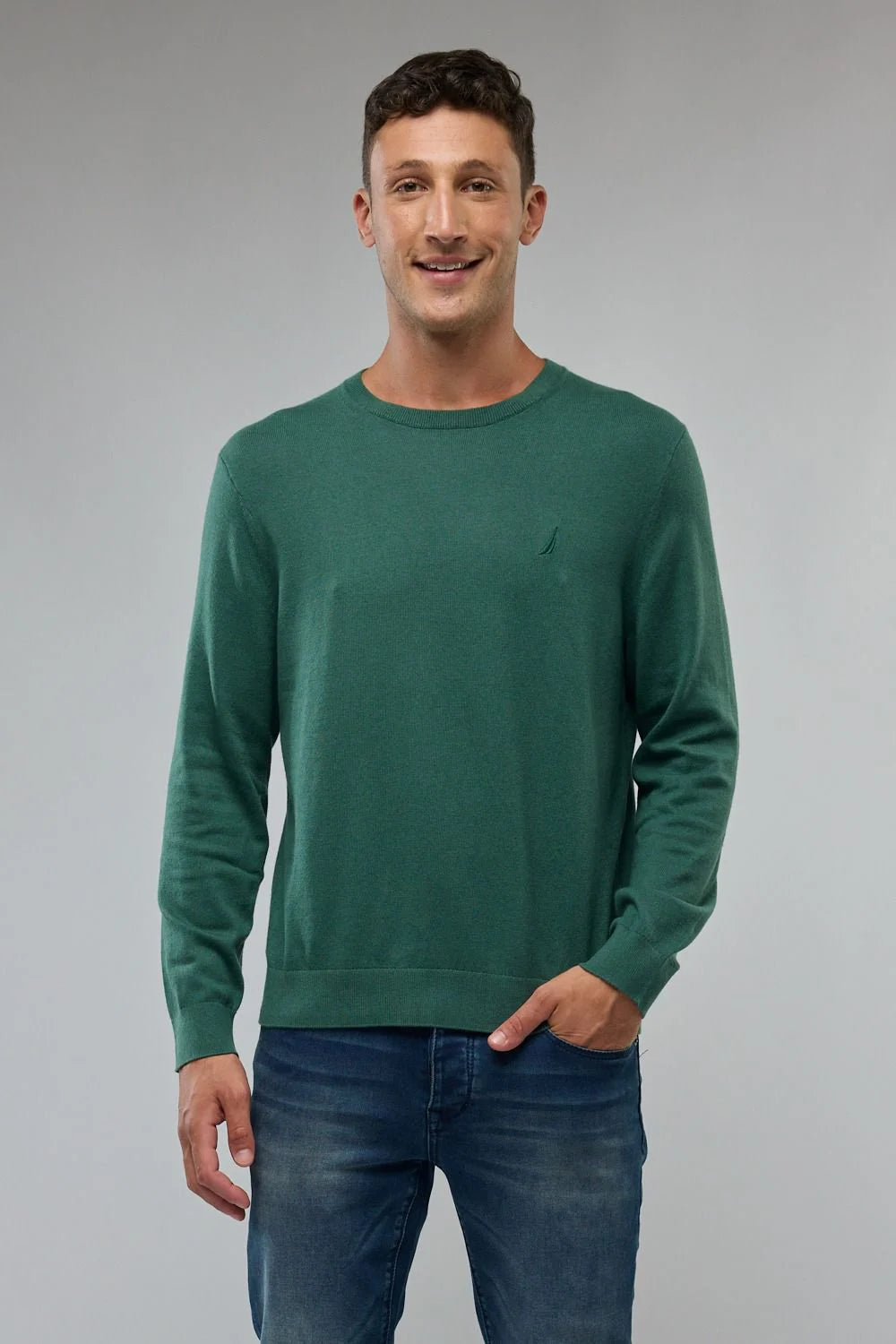 סוודר אלגנטי - ירוק