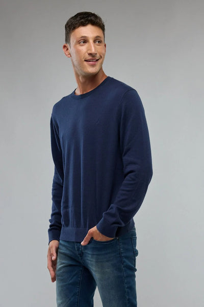 סוודר אלגנטי - כחול