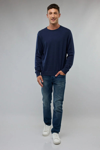 סוודר אלגנטי - כחול