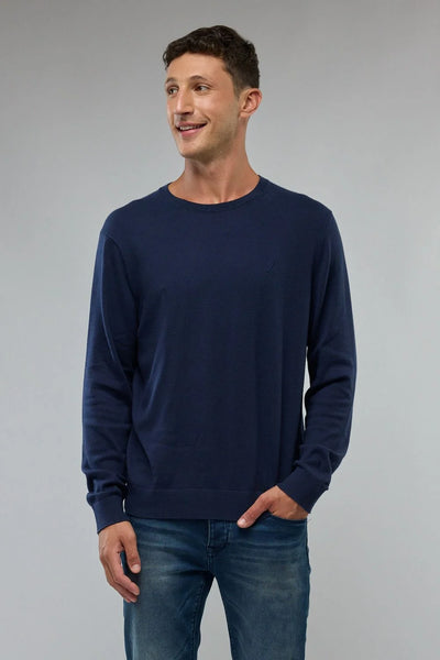 סוודר אלגנטי - כחול