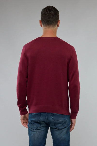 סוודר אלגנטי - בורדו
