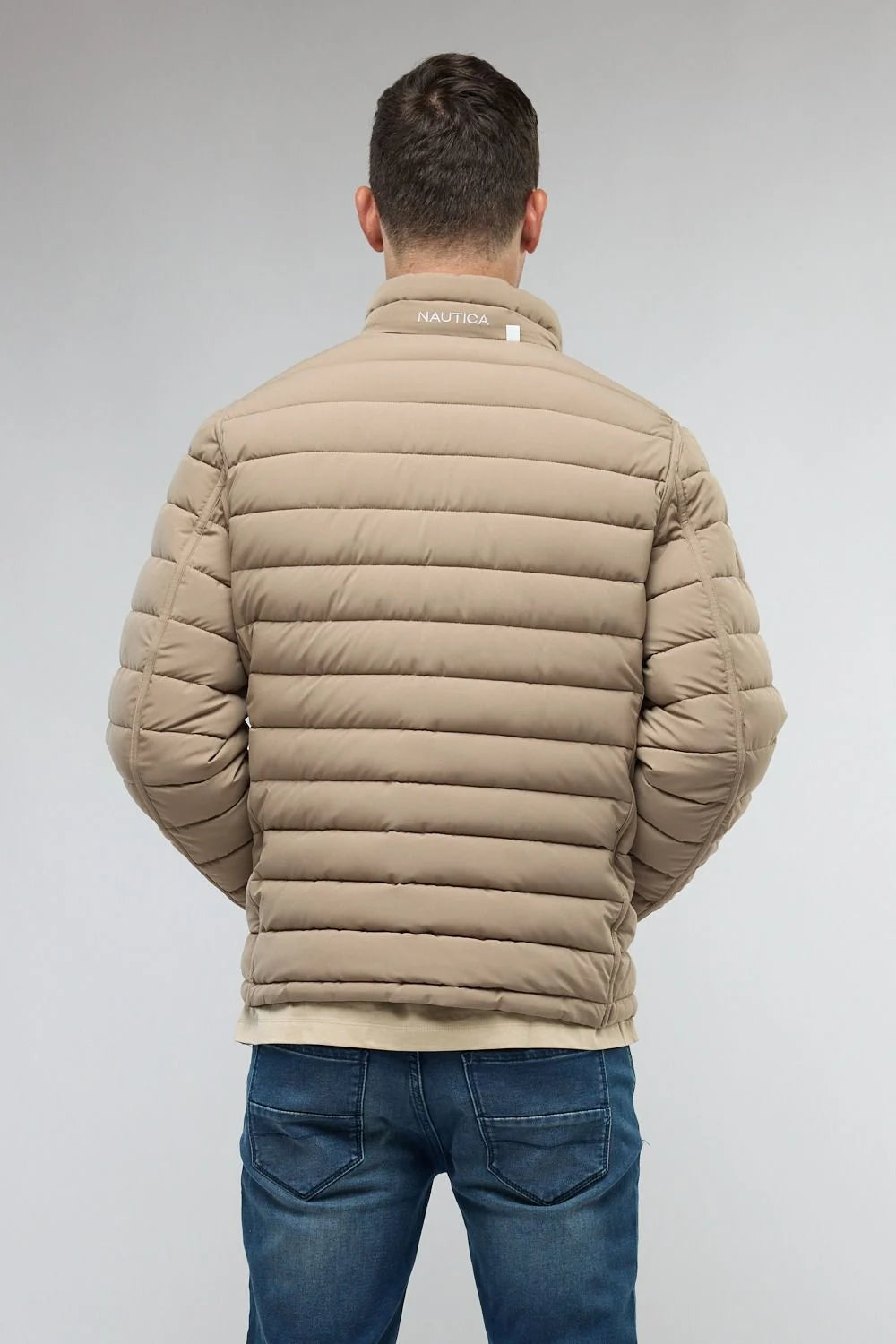 מעיל דו צדדי ירוק/ נייבי